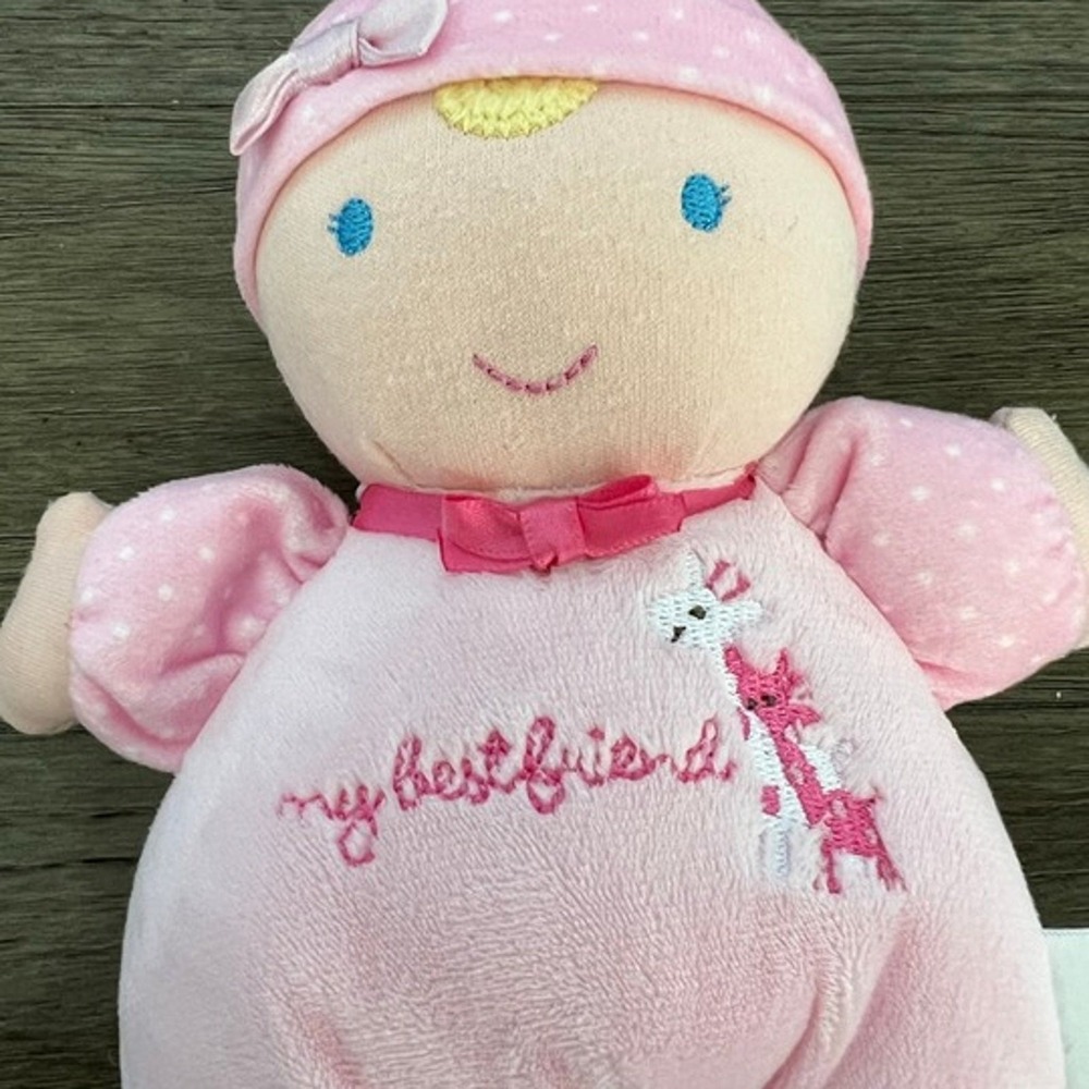 Child of Mine by Carters Pink Baby Doll My Best Friend Giraffe Plush Stuffed Toy